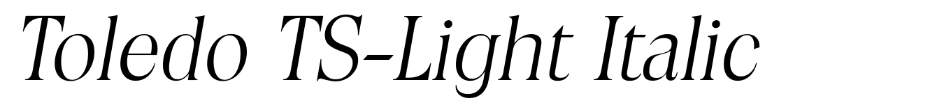 Toledo TS-Light Italic